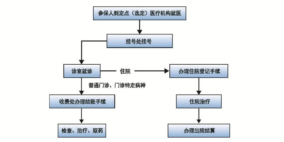 哈尔滨医保就医流程图